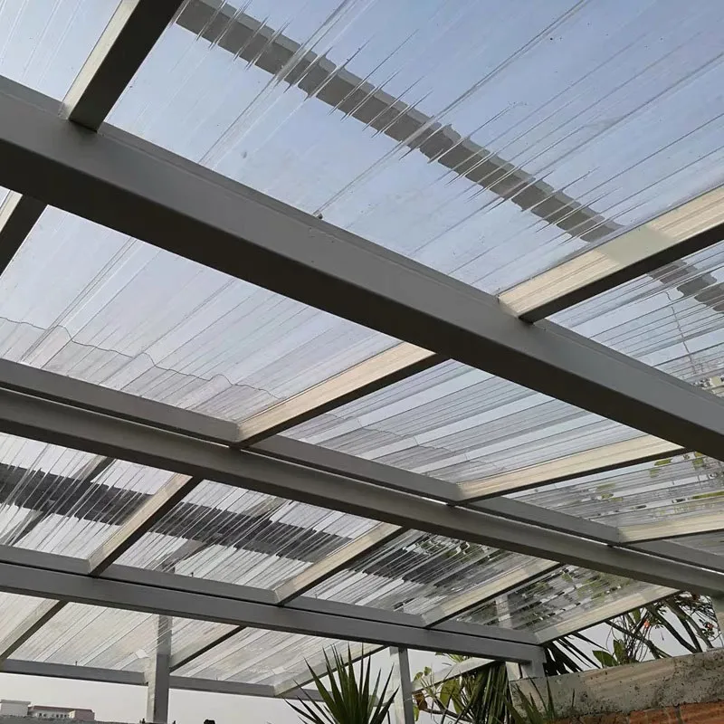 Прозрачный кровельный лист (поликарбонатный) (6)