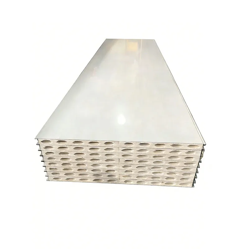 Сэндвич-панель с сульфатно-оксидно-магниевым сердечником механического производства (2)